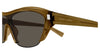 Saint Laurent SL 704 #colour_shiny crystal cognac brown/brown