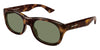 Saint Laurent SL 815 Sun #colour_shiny dark havana/green with light mirror