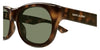 Saint Laurent SL 815 Sun #colour_shiny dark havana/green with light mirror