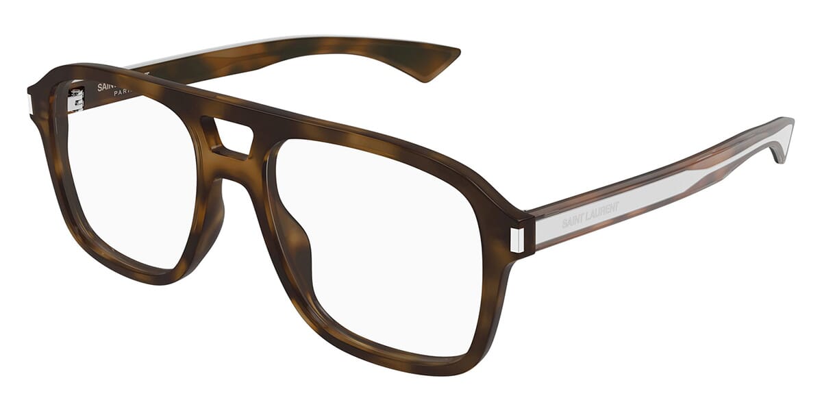 Saint Laurent SL 881 Aviator Glasses | Fashion Eyewear US