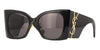 Saint Laurent Blaze SL M119/F #colour_shiny black with gold/dark grey