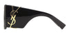 Saint Laurent Blaze SL M119/F #colour_shiny black with gold/dark grey