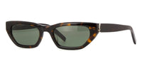 Saint Laurent SL M126 #colour_shiny dark havana/grey with light mirror