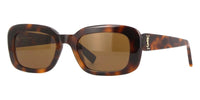 Saint Laurent SL M130 #colour_shiny dark havana/brown with light mirror