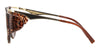 Saint Laurent SL M137 #colour_shiny brown spotted havana and gold/brown with light mirror