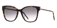 Saint Laurent SL M48S/K #colour_dark havana and spotted gold/grey gradient