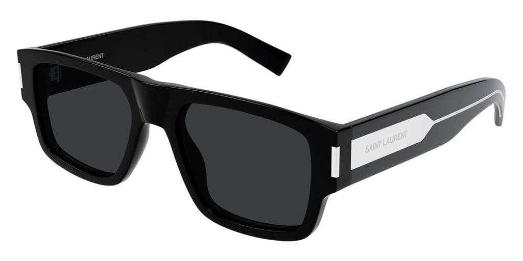Saint Laurent SL 659 #colour_black with silver/grey