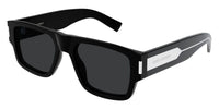 Saint Laurent SL 659 #colour_black with silver/grey