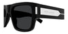 Saint Laurent SL 659 #colour_black with silver/grey