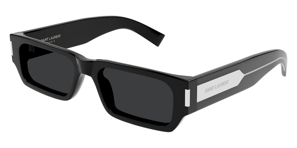 Saint Laurent SL 660 #colour_black with silver/grey