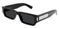 Saint Laurent SL 660 #colour_black with silver/grey