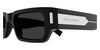 Saint Laurent SL 660 #colour_black with silver/grey