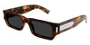 Saint Laurent SL 660 #colour_havana with silver/grey