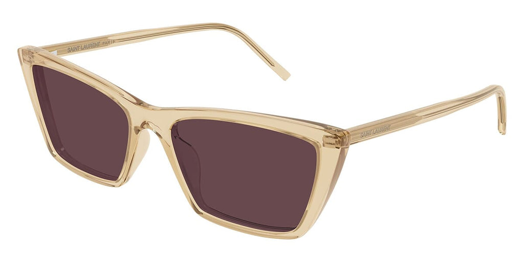 Saint Laurent SL 737 Sun #colour_shiny yellow crystal/violet