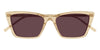 Saint Laurent SL 737 Sun #colour_shiny yellow crystal/violet