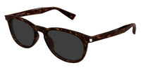 Saint Laurent SL 797 #colour_shiny dark havana/grey with light mirror