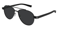 Saint Laurent SL 843 #colour_matte black/grey with light mirror