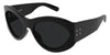 Saint Laurent SL 854/F #colour_shiny black/grey with light mirror