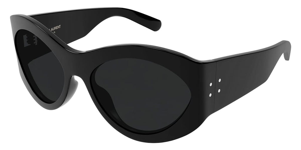 Saint Laurent SL 854/F #colour_shiny black/grey with light mirror