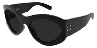 Saint Laurent SL 854/F #colour_shiny black/grey with light mirror