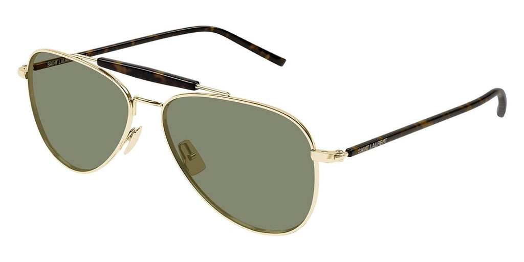 SaintLaurentSL864#colour_goldwithhavana-green