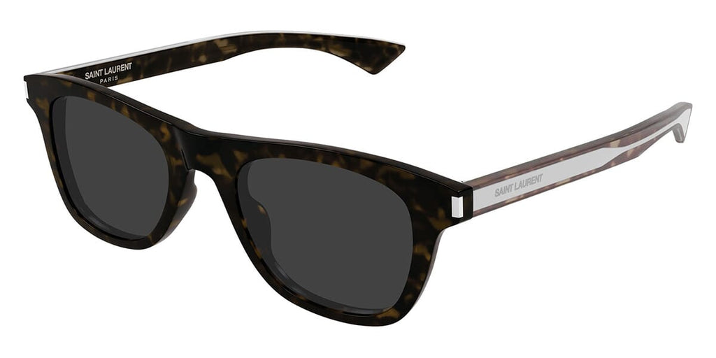 Saint Laurent SL 879 #colour_havana and crystal/grey