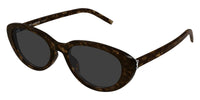 Saint Laurent SL M154/K #colour_shiny dark havana/grey with light mirror