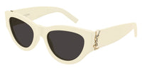 Saint Laurent Monogram SL M94/F #colour_ivory with gold/grey
