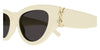 Saint Laurent Monogram SL M94/F #colour_ivory with gold/grey