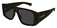 Saint Laurent SL 832/F #colour_shiny dark havana/grey with light mirror