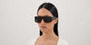 Saint Laurent SL 832/F #colour_shiny dark havana/grey with light mirror