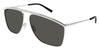 Saint Laurent SL 820 #colour_shiny silver/grey with light mirror