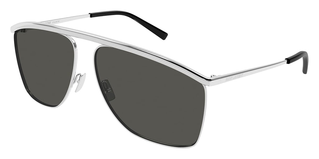 Saint Laurent SL 820 #colour_shiny silver/grey with light mirror