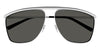 Saint Laurent SL 820 #colour_shiny silver/grey with light mirror