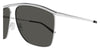 Saint Laurent SL 820 #colour_shiny silver/grey with light mirror