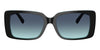Tiffany TF4249 #colour_black on tiffany blue/azure blue gradient