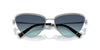 Tiffany TF3107KB #colour_silver gold plated/azure blue gradient