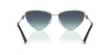 Tiffany TF3107KB #colour_silver gold plated/azure blue gradient
