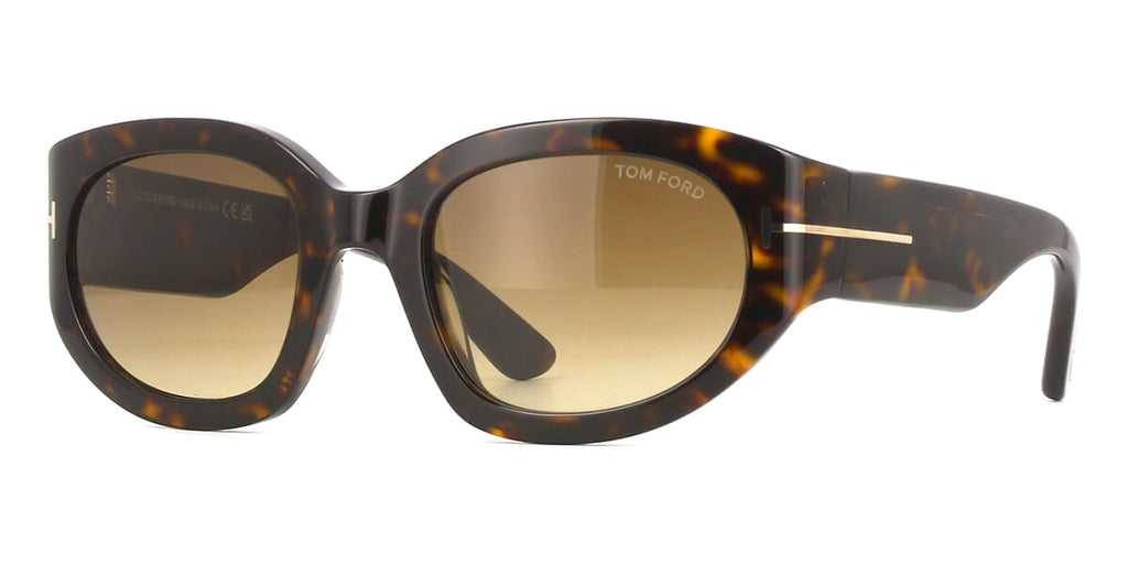 Tom Ford Arizona-02 TF1313 #colour_shiny dark havana/brown gradient