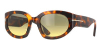 Tom Ford Arizona-02 TF1313 #colour_shiny dark spotted havana/grey to brown gradient