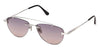 Tom Ford Astor-02 TF1356 #colour_shiny palladium/grey smoke gradient