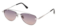 Tom Ford Astor-02 TF1356 #colour_shiny palladium/grey smoke gradient
