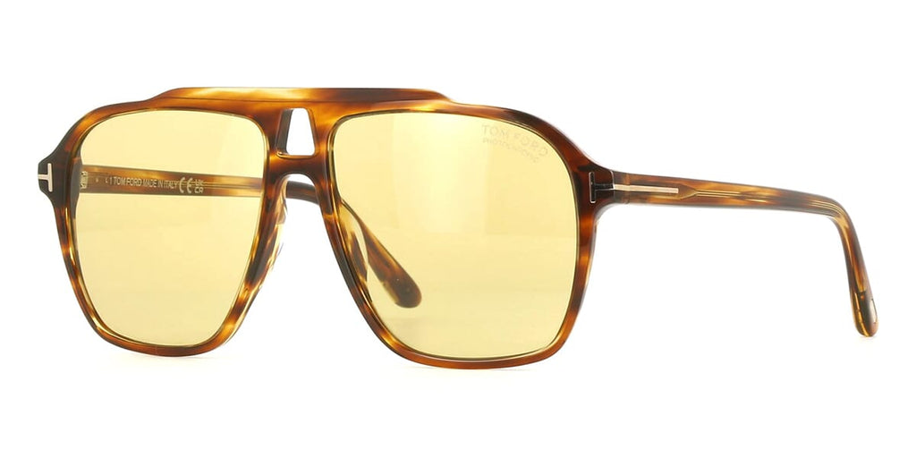 Tom Ford Autari TF1209 #colour_shiny dark havana/brown photochromic