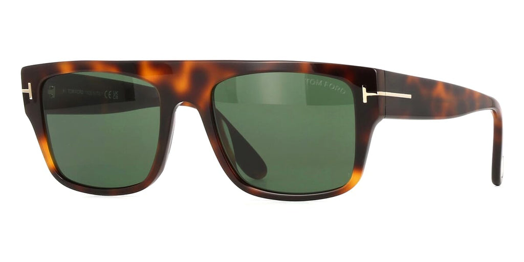 Tom Ford Dunning-02 TF0907 #colour_shiny dark havana/dark green