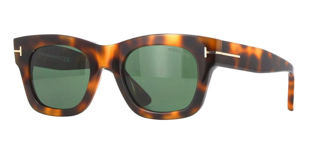 Tom Ford Emma-02 TF1314 #colour_shiny dark spotted havana/green with light mirror