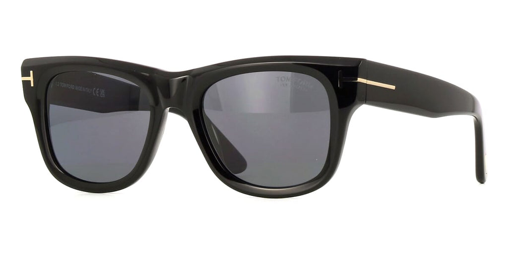Tom Ford Finn-02 TF1304#colour_shiny-black-grey-with-light-mirror-polarised