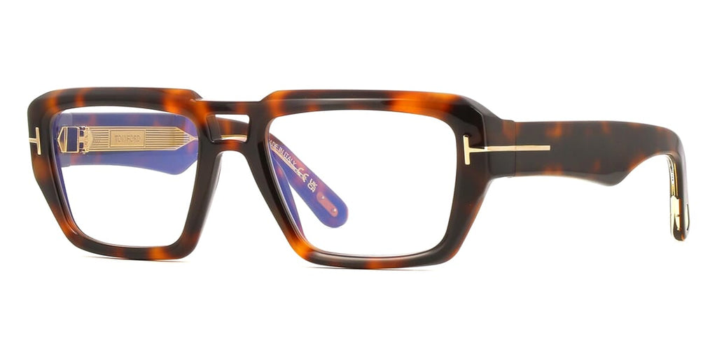 Tom Ford TF6077-B Blue Light#colour_shiny-dark-havana