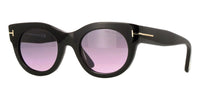 Tom Ford Marine-02 TF1315 #colour_shiny black/grey to purple gradient