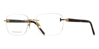 Tom Ford TF5956-P #colour_shiny gold with real horn