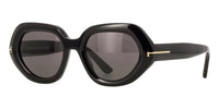 Tom Ford April-02 TF1317 #colour_shiny black/grey with light mirror